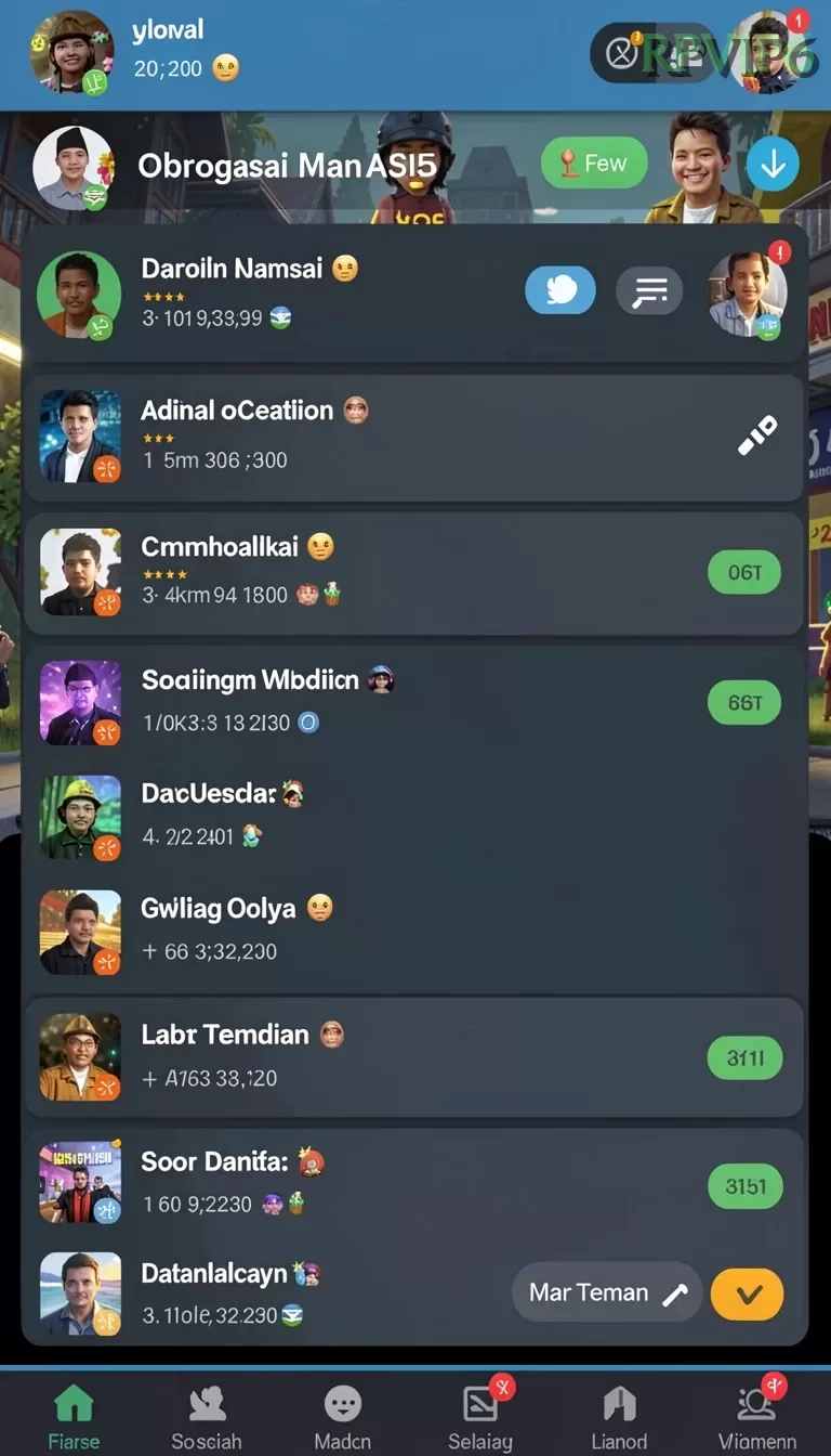 Cuplikan layar DNASLOT — halaman utama